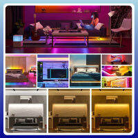 60 Ledsm RGBW IC ไฟ LED Strip TUYA Dreamcolor Light Strip พร้อมไฟ LED สีขาว4in1เปลี่ยนสีไฟ Led สำหรับ Home Celling