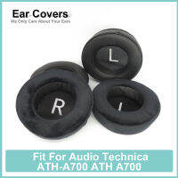 หูฟังสำหรับ Audio Technica ATH-A700 ATH A700หูฟัง Earcushions โปรตีน Velour แผ่นหน่วยความจำโฟมแผ่นรองหู