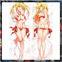 Fategrand สั่งซื้อไขมัน Nero Claudius Dakimakura ปกอะนิเมะเกมตัวละครที่กำหนดเองกอดร่างกายปลอกหมอนหมอนตกแต่งเบาะ 50 * 150 ซม