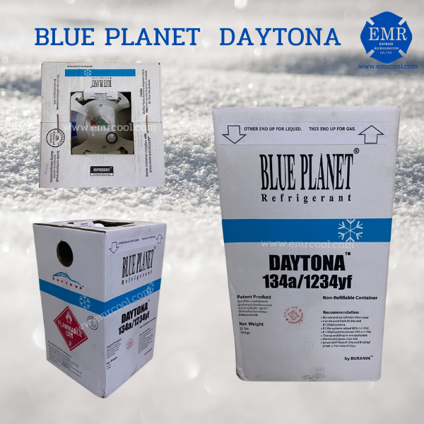 BLUE PLANET(บลู แพลนเน็ต) น้ำยาแอร์รถยนต์ R134a/R1234yf