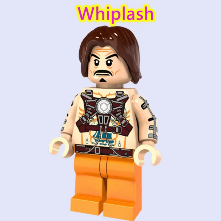 ของเล่น-miniตัวเลข-whiplash-ตุ๊กตาเหล็กรุ่น-mantony-stark-ของเล่นบล็อกก่อสร้างเกมอเวนเจอร์ส