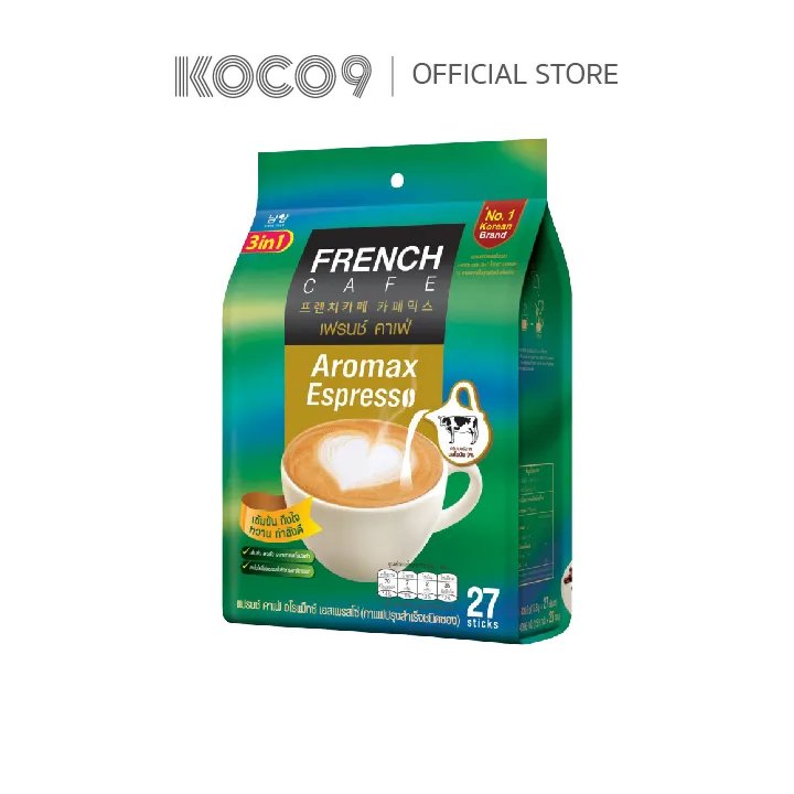 French Cafe Aromax Espresso 3in1 ขนาด 27 ซอง