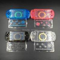 เคสฝาครอบตัวครอบแบบใสมี4สีให้เลือกสำหรับ PSP1000 PSP คอนโซลเกม1000พร้อมไขควงฟรี