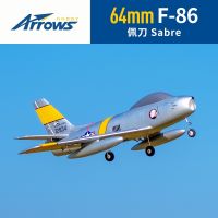 【LZ】□  Blue Arrows RC Avião Modelo Jet Asa Fixa Controle Remoto Aeronave Elétrica Montada PNP F86 F-86 PNP