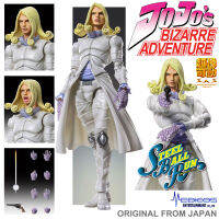 Model โมเดล ของแท้ 100% Medicos Entertainment JoJos Bizarre Adventure Part VII Steel Ball Run โจโจ้ ล่าข้ามศตวรรษ 7 สตีล บอล รัน Funny Valentine ฟันนี่ วาเลนไทน์ Ver Original from Japan Figma ฟิกม่า ขยับแขน-ขาได้ ของขวัญ การ์ตูน มังงะ ตุ๊กตา ฟิกเกอร์