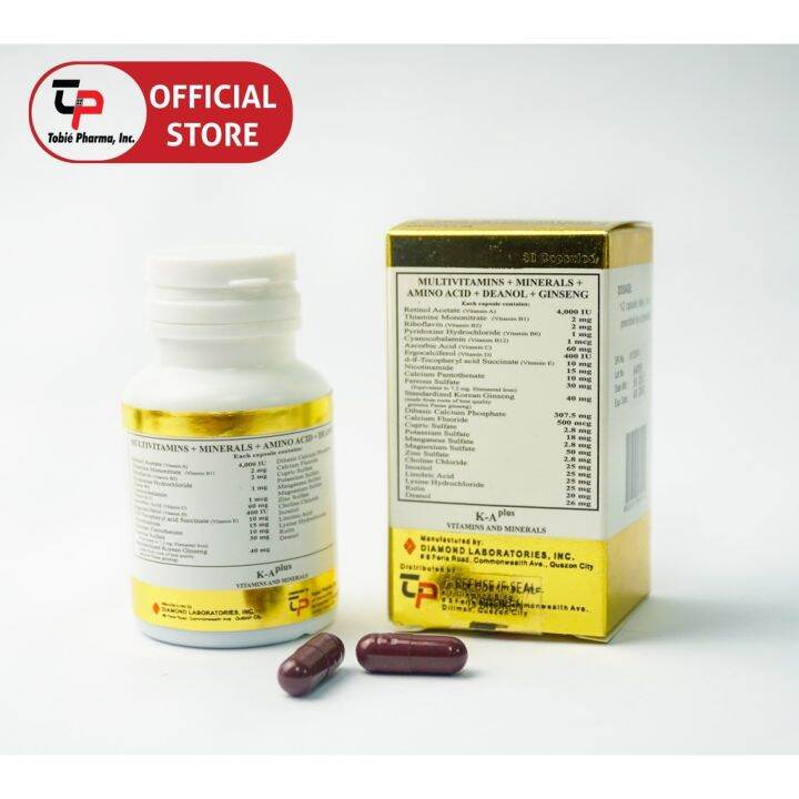 KA Plus Multivitamins Lazada PH