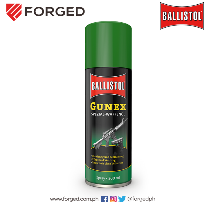 Ballistol Care & Cleaning Kit 22200Gunex Special Gun Oil Spray 200ml