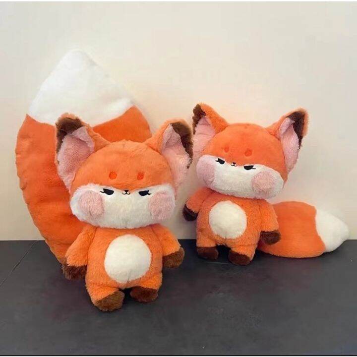 【ready Stock】 Cute Fox Plush Toy Dudu Fox Teddy Bear Soft Toy Plushie