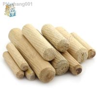 M6/M8/M10xL mm Wooden Dowel Cabinet Drawer Round Fluted Wood Craft Dowel Pins Rods Set Furniture Fitting wooden dowel pin