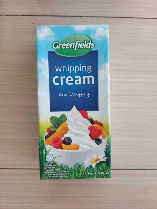 whipping cream greenfield 1 liter best produk paling murah Lazada Indonesia