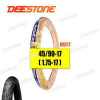 DEESTONE ดิสโตน ยางนอก 1.75-17 45/90-17  D-977 สีส้ม ลายไฟ มอไซค์ ขอบ 17 ยางมอเตอร์ไซค์17 Nitefarm02