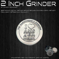 ที่บด ตัวบดดอก I Love AMS 2 Inch Aluminum 4 Layers Grinder Diameter 50mm Height 40mm 197gram จัดส่งรวดเร็ว