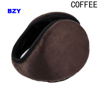 BZY Muffs หูฤดูหนาวที่อุ่นหูขนแกะ Earwarmer บุรุษสตรีหลังสายรัดศรีษะ