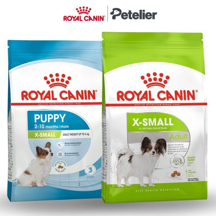 Royal Canin X-Small Adult/Puppy 1.5kg, 500g Dry Dog Food | Lazada PH