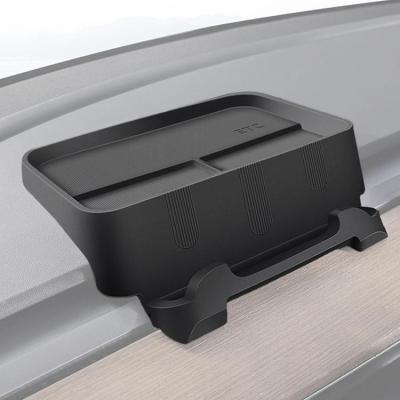 For Model 3 Dashboard Storage Box Car Tissue Holder Interior Accessories Removable Car Storage Case for Model Y Cell Phone Key Card Holder best service