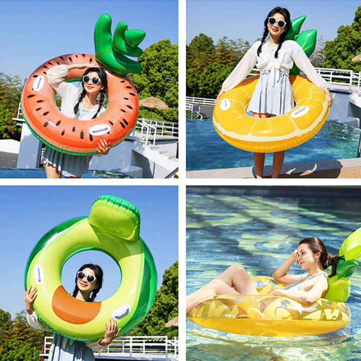 inflatable-underarm-swim-ring-waterproof-and-wear-resistant-independent-inflation-valve-childrens-swim-ring-backrest-pineapple-floating-row-backrest-swimming-circle