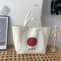 Small bag everything is going well with womens shoulder summer art cherry fruit large capacity students travel