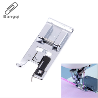 Bangqi Overlock แนวตั้ง Presser เท้าสำหรับจักรเย็บผ้า Brother Machine SNAP ON Foot