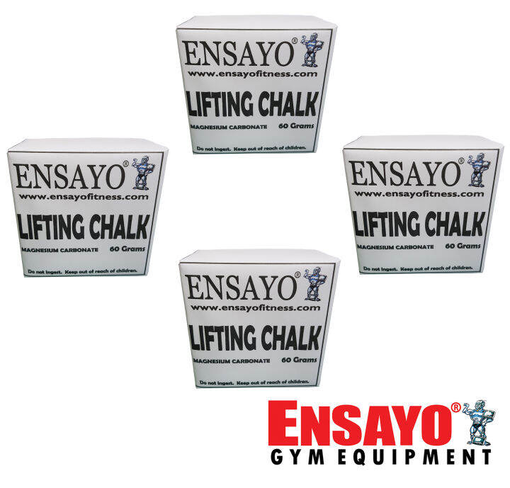 ENSAYO Weight Lifting CHALK Magnesium Carbonate BLOCKS Grip Support