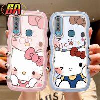 เคสป้องกันด้านหลังสำหรับ Y12 VIVO Y17 Y15 Y12i Y11 2019 Y19 VIVO 1904 VIVO 1902 VIVO 1901 VIVO 1915 3D Y15A Y15S แฟชั่นหรูหราการ์ตูนน่ารักเฮลโลคิตตี้เคสนิ่มใส่โทรศัพท์