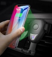 Universal QI Wireless Charging Car Charger for Samsung Note 8/9 S8 S9 for Xiaomi Huawei Phone Holder for IPhone XS MAX XR 8 Plus Car Chargers