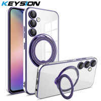 Keytranspsion เคส TPU เคลือบผิวสำหรับ Samsung Galaxy A13 5G ฝาครอบขาตั้งมีห่วงตัวปกป้องกล้องถ่ายรูป A12 5G