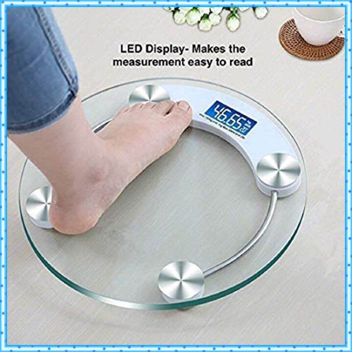 Personal Tempered Glass Digital Scale Digital Weighing Scale Machine