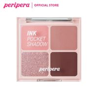 ▼RGLXQXJ ลดทันที 80 PERIPERA อายแชโดว์พกพา 4 เฉดสี รุ่น INK POCKET SHADOW PALETTE✥