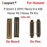 จอแสดงผล LCD ใหม่ 2pcs ขั้วต่อ FPC พอร์ตเสียบบน Mainboard / cable / Flex สําหรับ Huawei P Smart Z 2019 Honor 9X / 9X Pro / Nova 5i 6 6se