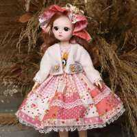 30cm Dolls 23 Movable Joints 16 BJD Doll Cute 4D Big Eyes Multiple Hairstyle Babydoll Cartoon Dress Up Fashion Toy Girl Gift