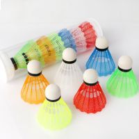 Indoor Outdoor Beginners Portable Plastic Gym Sports Training With Box Competition Badminton Ball Durable Colorful Shuttlecock