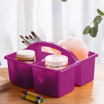 Portable Shower Caddy with Handles Storage Organizer Bin for Bathroom