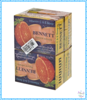 เบนเนท สบู่ก้อน สูตรซีแอนด์อี สีส้ม 130 กรัม x 4 ก้อน  โดย วายทีดีทูริชช็อบ