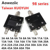 1Pcs KUOYUH 98H 98 Series 40A 50A 60A 70A พร้อมสกรู Circuit Breaker Overload Switch Over Current Protector