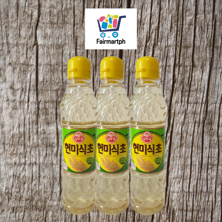 Korean Ottogi Brown Rice Vinegar 500ml Lazada PH