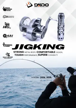 Reel BC Daido King Predator 300L 300 R Handle Kanan Kiri Reel