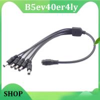 B5ev40er4ly SHOP B5ev40er4ly SHOP 5.5*2.1mm 1 Female to 5 Male DC Power Jack Adapter Splitter Plug Connector Cable Supply for CCTV Camera Led Strip Light