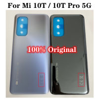 เคสแบตเตอรี่สำรองประตูหลังแก้วกอริลลา5G ของแท้ที่ครอบสำหรับ Xiaomi Mi 10T Pro 5G Mi10T ฝาครอบด้านหลัง