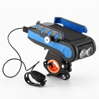 Bicycle Bike Headlight 4-In-1 Multi-Functional Cycling Equipment