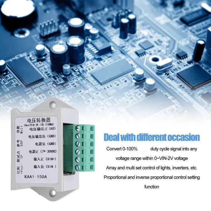 PWM Signal Converter Module Digital to Analog Conversion Voltage