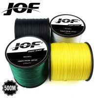 JOF 500เมตรซุปเปอร์พาวเวอร์8ถักเอ็นตกปลา8เส้นเอ็นตกปลา Senar Pancing PE ญี่ปุ่น31LB 22LB 41LB 50LB 61LB 88LB 72LB