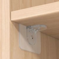 [FEATURED] [Multi-function Self Adhesive Closet Cabinet Shelf Support Pegs] [Punch-free Clapboard Hooks] 【QYUE】