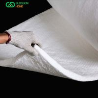 Lenght 150cm Aluminum Silicate Needle Blanket Ceramic Fiber Insulation Blanket High Temperature Boiler Insulation Cotton Blanket