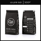 [ ] 500GR- gu TRUYỀN THỐNG (đắng vừa) 100% Robusta - Cà phê rang xay nguyên chất - Gờ cafe - freeship