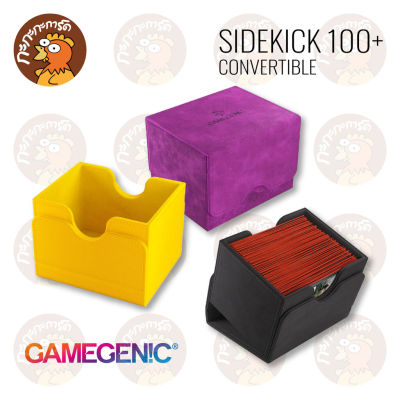 Gamegenic - Sidekick 100+ Convertible กล่องใส่การ์ด แนวนอน ปิดด้วยแม่เหล็ก ถอดฝาออกได้