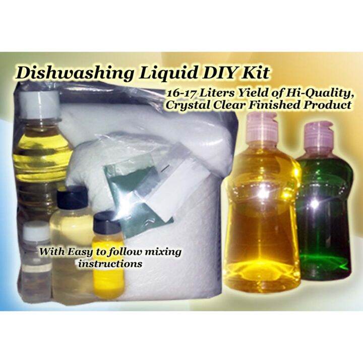 DISHWASHING LIQUID "DoItYourself' KIT Restaurant Quality Lazada PH