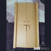 ชุดประตูกระดาษ DEXWALL ใช้กั้นห้องชั่วคราว สำหรับ HOME ISOLATION. หรือ ห้องเก็บของชั่วคราว ประกอบด้วยประตูและแผ่นปิดเหนือประตู