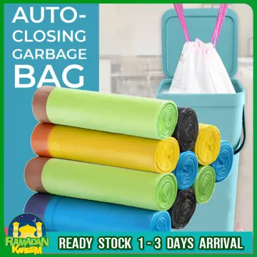 TG Mall HDPE Yellow Garbage Bags Trash Bags with Lemon Scent