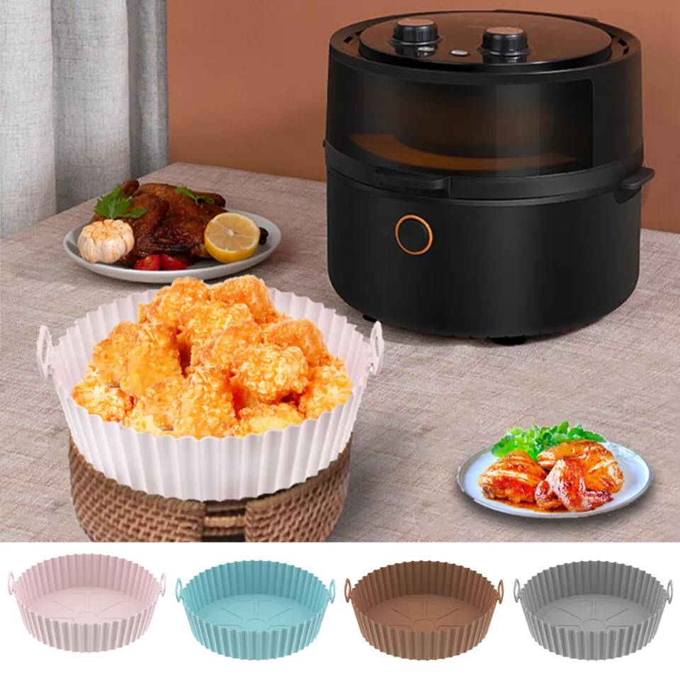 Air Fryer Silicone Pot - Air Fryer Oven Accessories - Replacement for  Flammable Parchment Liner Paper - No Need to Clean the Air Fryer 