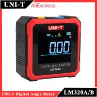 UNI-T LM320A LM320B เครื่องวัดมุมดิจิตอลเครื่องวัดมุมอิเล็กทรอนิกส์ 4 * 90 °ไม้โปรแทรกเตอร์เลเซอร์แม่เหล็กปรับระดับ เครื่องมือ เครื่องทดสอบมุม✿